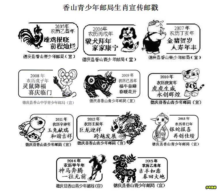 生肖戳汇编.JPG